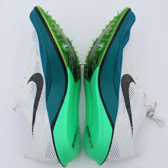 Nike ZoomX Dragonfly 2 Elite Track Spikes White Bright Spruce Men’s 7 FZ9315-102 - Picture 4 of 12
